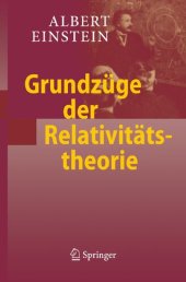 book Grundzüge der Relativitätstheorie