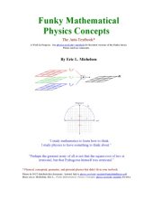 book Funky Mathematical Physics Concepts The Anti-Textbook