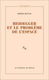 book Heidegger et le problème de l'espace