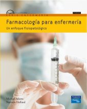 book Farmacología para enfermeria : un enfoque fisiopatológico