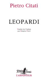 book Leopardi