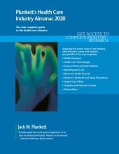 book Plunkett’s Health Care Industry Almanac 2020