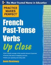 book French past-tense verbs up close