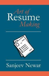 book Art of Resume making (Vedic Self Help Book 4)