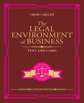 book The Legal Environment of Business: Text and Cases (MindTap Course List)