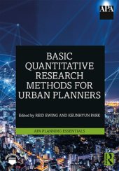 book Basic Quantitative Research Methods for Urban Planners (APA Planning Essentials)