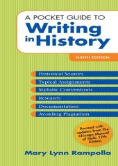 book A Pocket Guide to Writing in History