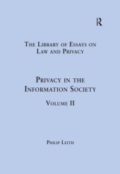 book Privacy In The Information Society