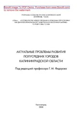 book Актуальные проблемы развития полусредних городов Калининградской области