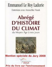 book Abrégé d'histoire du climatdu Moyen Âge à nos jours