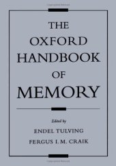 book The Oxford Handbook of Memory