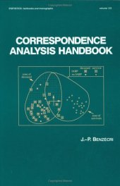 book Correspondence Analysis Handbook