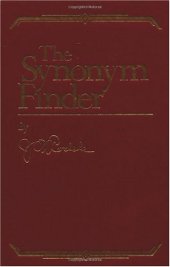 book The Synonym Finder