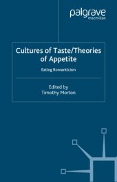 book Cultures of Taste/Theories of Appetite: Eating Romanticism