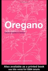 book Oregano: The genera Origanum and Lippia