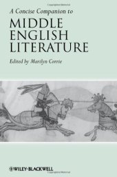 book A Concise Companion to Middle English Literature