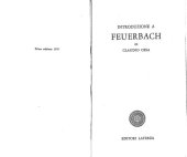 book Introduzione a Feuerbach