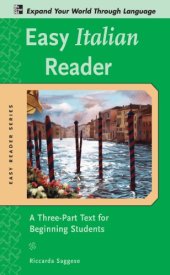 book Easy Italian reader: a three-part text for beginning students