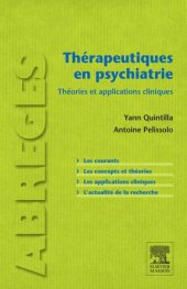 book Thérapeutiques en psychiatrie: [théories et applications cliniques]