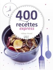 book 400 recettes express en moins de 10 min chrono