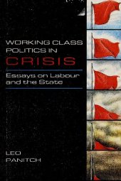 book Working Class Politics in Crisis: Essays on Labour and the State