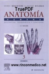 book Anatomía humana : descriptiva, topográfica y funcional. Tomo 3, Miembros