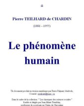 book Le phénomène humain