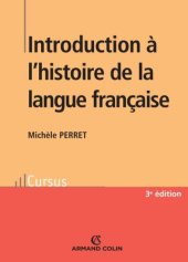 book Introduction à l'histoire de la langue française