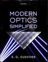 book Modern optics simplified