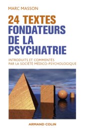 book 20 textes fondateurs de la psychiatrie