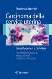 book Carcinoma della cervice uterina: Eziopatogenesi e profilassi