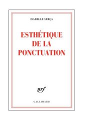 book Esthétique de la ponctuation