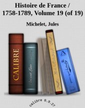 book Histoire de France 1758-1789, (Volume 19/19)