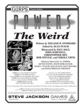 book GURPS Powers - The Weird