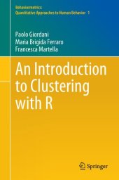 book An Introduction to Clustering with R