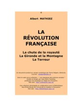 book La révolution française 2. La Gironde et la Montagne