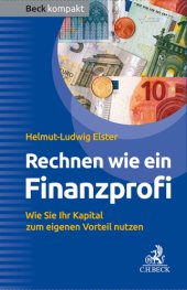 book Rechnen wie ein Finanzprofi Wie Sie Ihr Kapital zum eigenen Vorteil nutzen