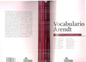 book Vocabulario Arendt