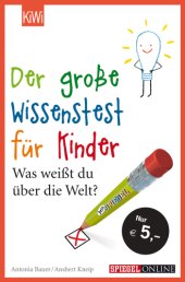 book Der große Wissenstest für Kinder Was weißt du über die Welt?