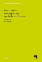 book Philosophie der symbolischen Formen Teil 1. Die Sprache