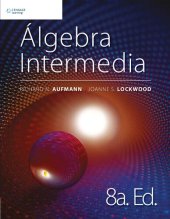 book Álgebra intermedia (8a. ed.).