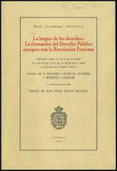 book La Lengua de los derechos