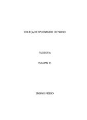 book Filosofia: ensino médio