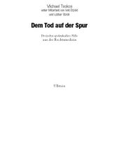 book Dem Tod auf der Spur Spannende Fälle des Professor Tsokos