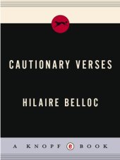 book Hilaire Belloc's Cautionary verses