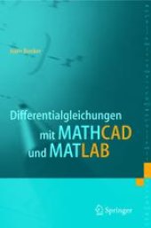 book Differentialgleichungen mit MATHCAD und MATLAB