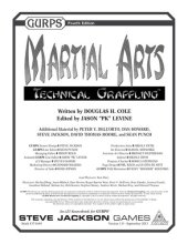 book GURPS Martial Arts - Technical Grappling