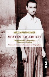 book Spätes Tagebuch Theresienstadt - Auschwitz - Warschau - Dachau