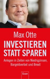 book Investieren statt sparen Anlegen in Zeiten der Niedrigzinsphase