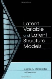 book Latent Variable and Latent Structure Models